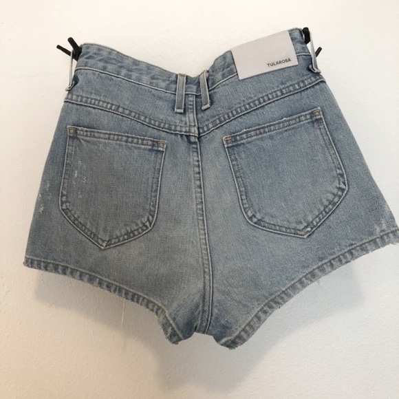 Tularosa x Revolve High Waist Jean Shorts - Picture 6 of 10